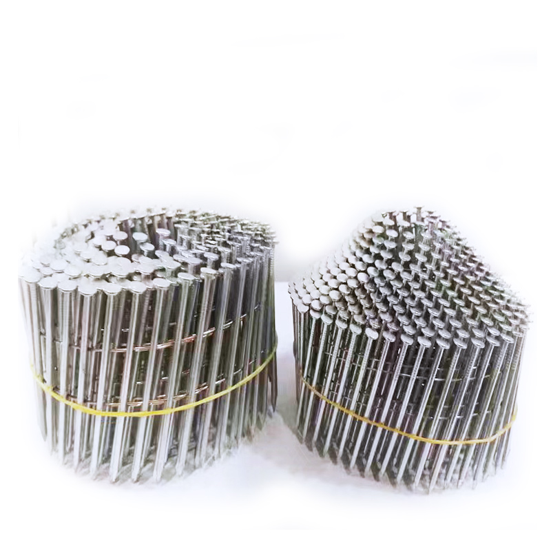 Electroplated roll nail